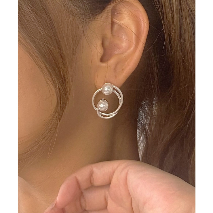パールサークルピアス emouv ピアス | BUYSENSE | 詳細画像3 