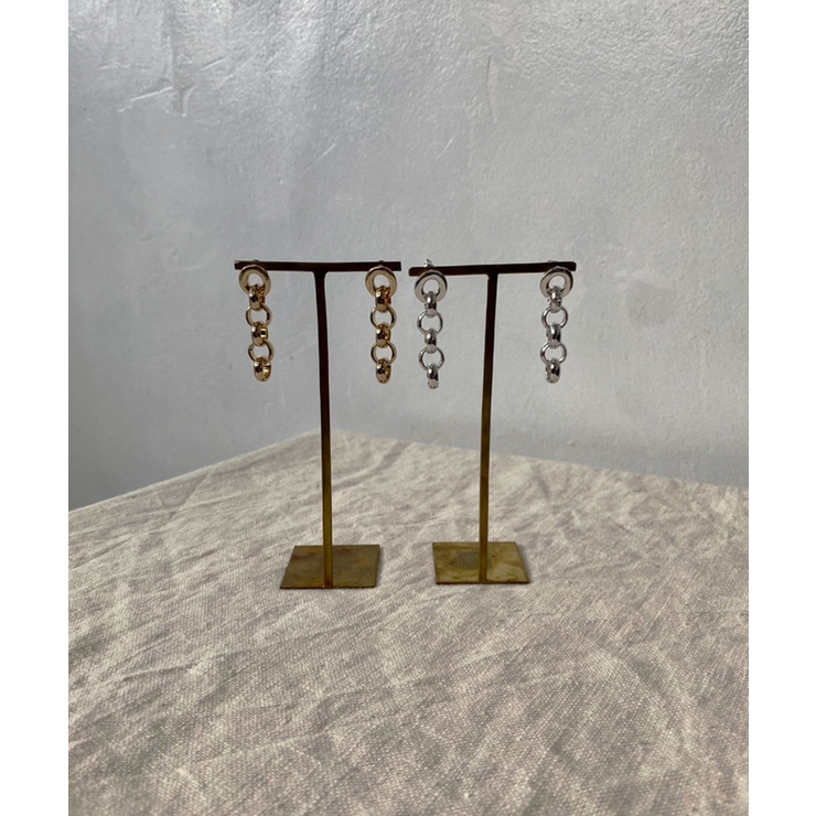 メタリックチェーンピアス emouv ピアス | BUYSENSE | 詳細画像5 