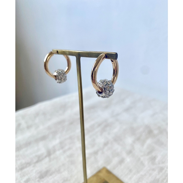 ビジューフープピアス emouv ピアス | BUYSENSE | 詳細画像8 