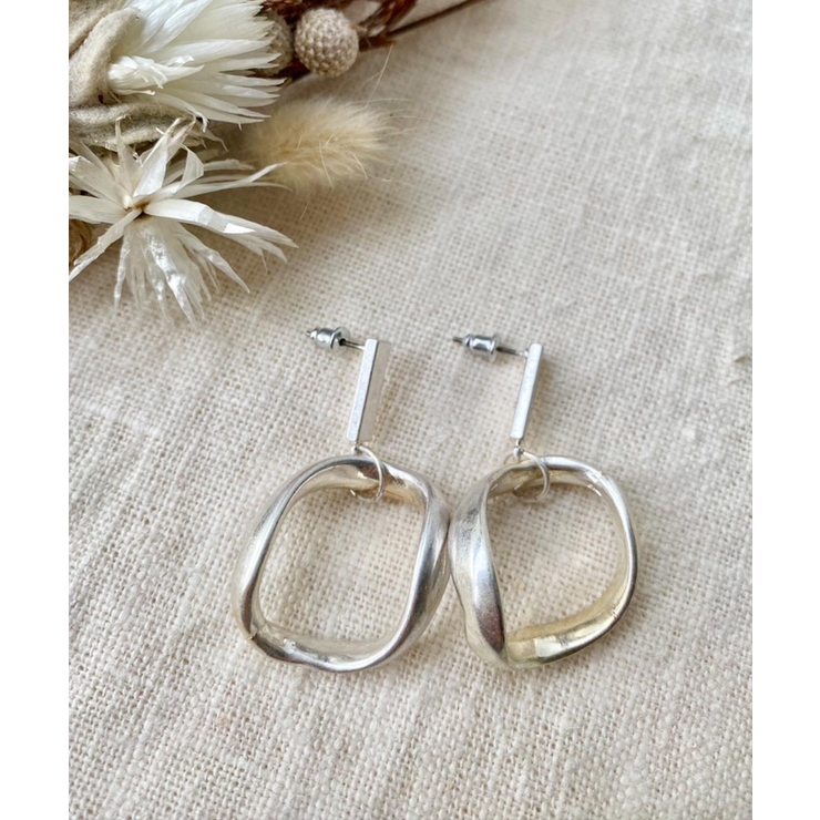 オーバルツイストピアス emouv ピアス | BUYSENSE | 詳細画像7 