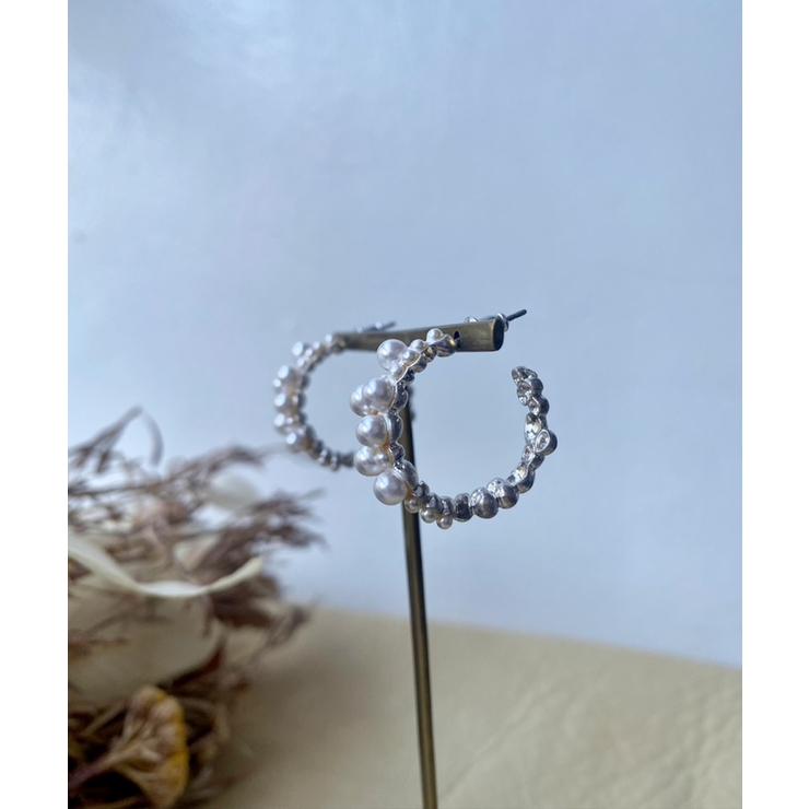 ミニパールフープピアス emouv ピアス | BUYSENSE | 詳細画像8 