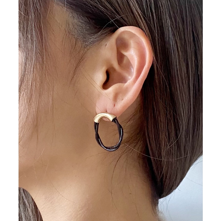 ゴールド | メタルサークルピアス emouv ピアス | BUYSENSE