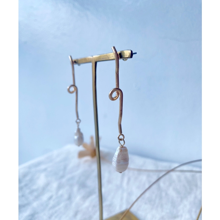 パールロングピアス emouv ピアス | BUYSENSE | 詳細画像5 