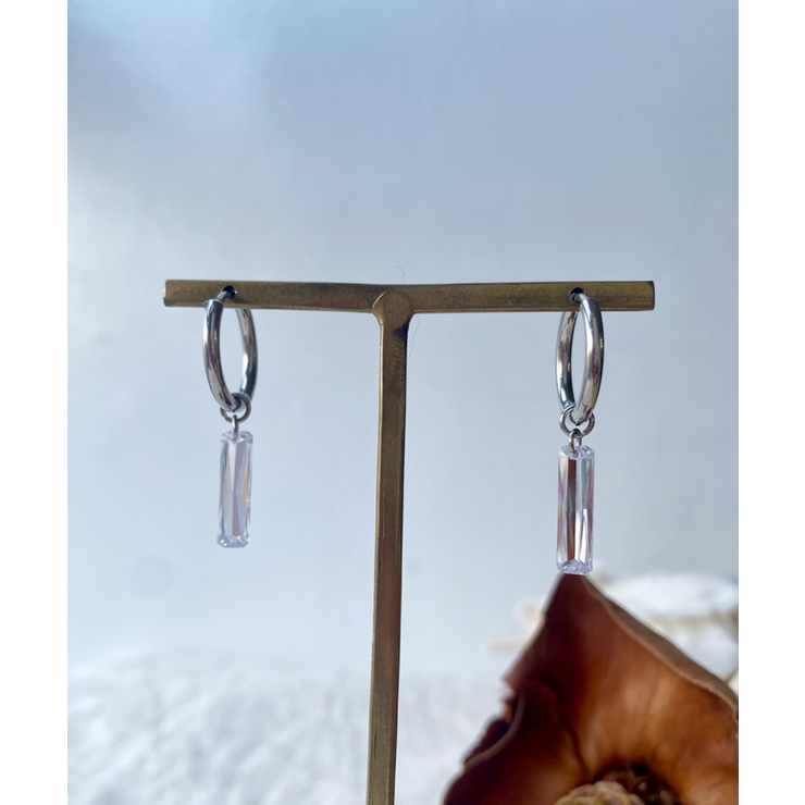 クリスタルフープピアス emouv ピアス | BUYSENSE | 詳細画像8 