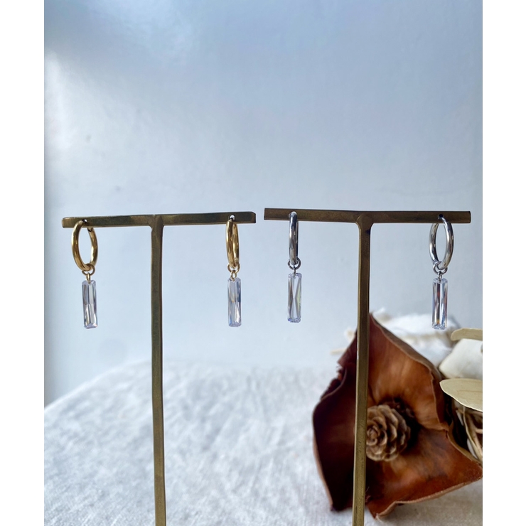 クリスタルフープピアス emouv ピアス | BUYSENSE | 詳細画像5 