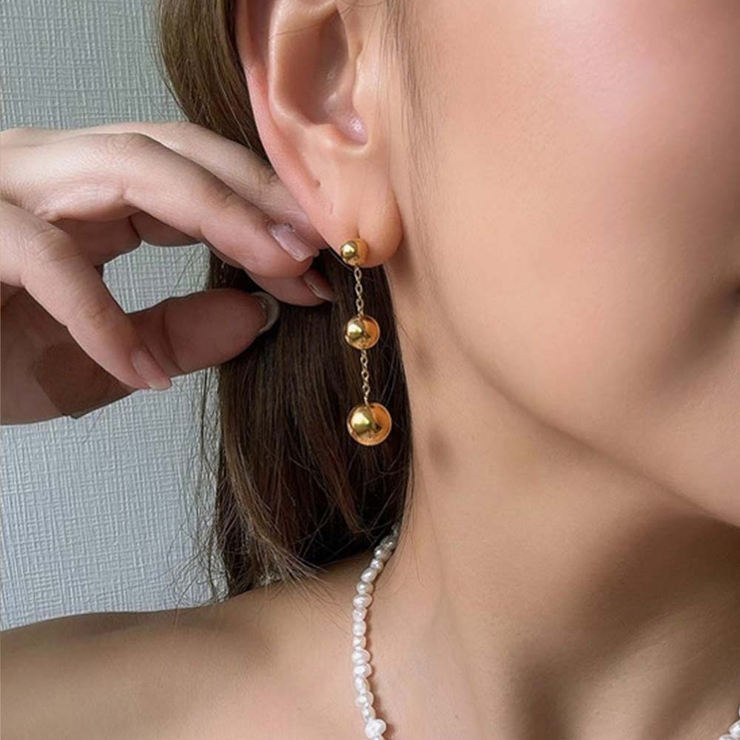 ロングボールピアス emouv by | BUYSENSE | 詳細画像2 