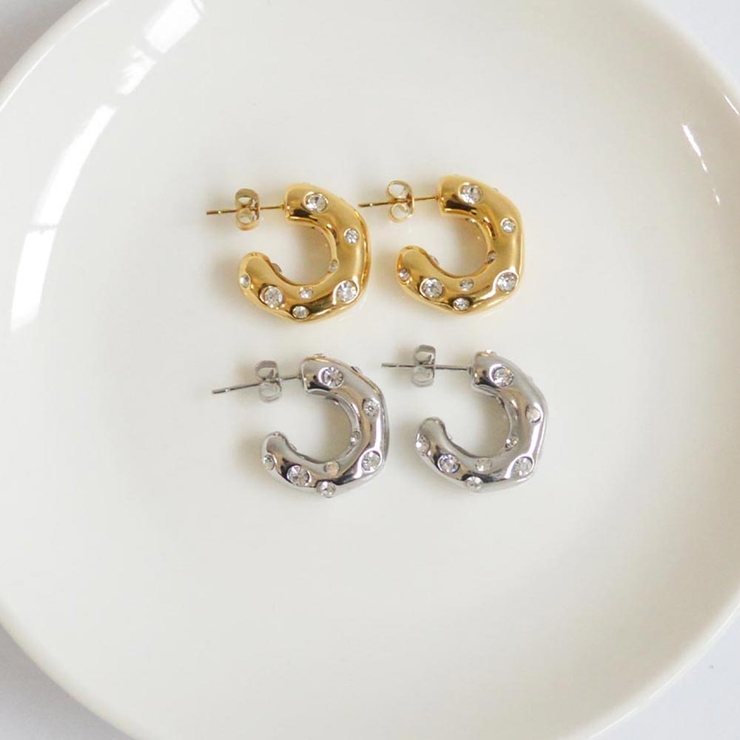 メタルビジューピアス emouv by | BUYSENSE | 詳細画像4 