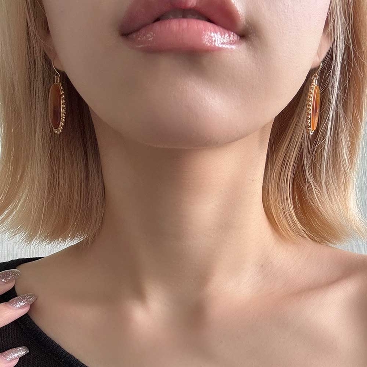 オーバルレトロピアス emouv by | BUYSENSE | 詳細画像5 