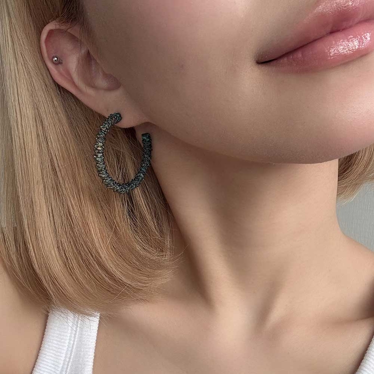 カラーデザインフープピアス emouv by | BUYSENSE | 詳細画像4 