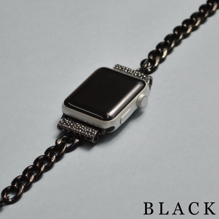 アップルウォッチ ダブルチェーンバンド ベルト[品番