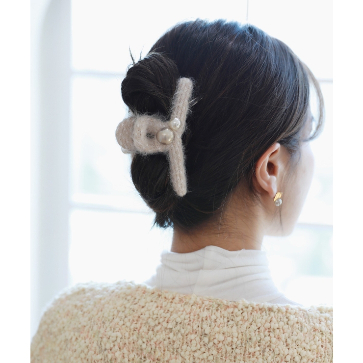 パールツイストヘアクリップ | by muni:r | 詳細画像4 