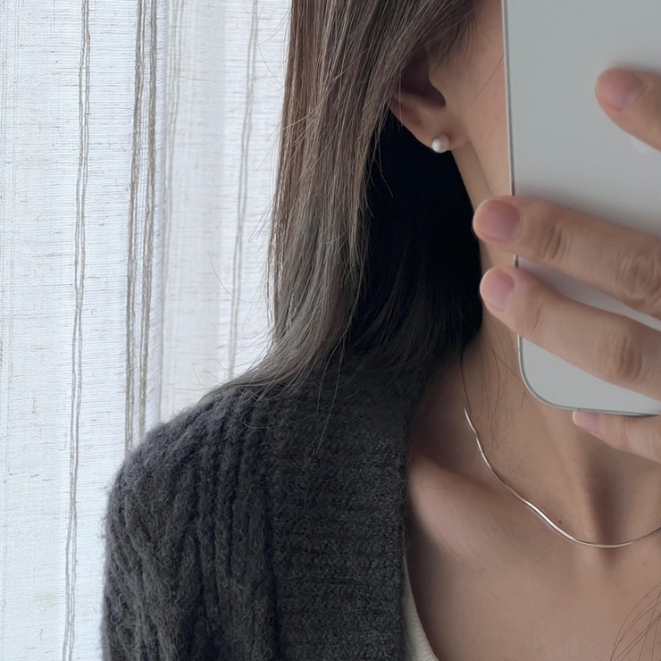 極細ラインネックレス シルバー 繊細な輝き | Carpe diem | 詳細画像1 