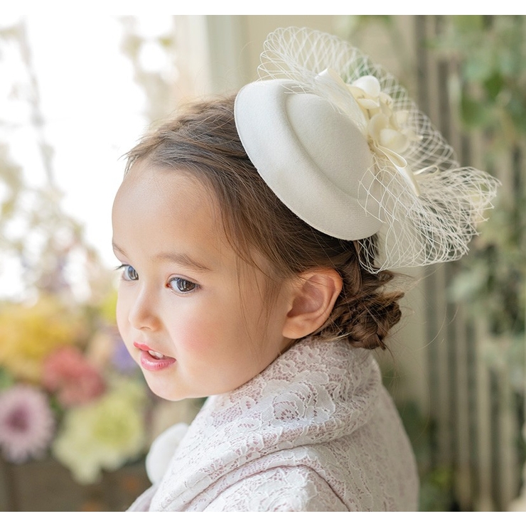 上品レディーの気品トーク帽 髪飾り ミニハット | Catherine Cottage | 詳細画像17 