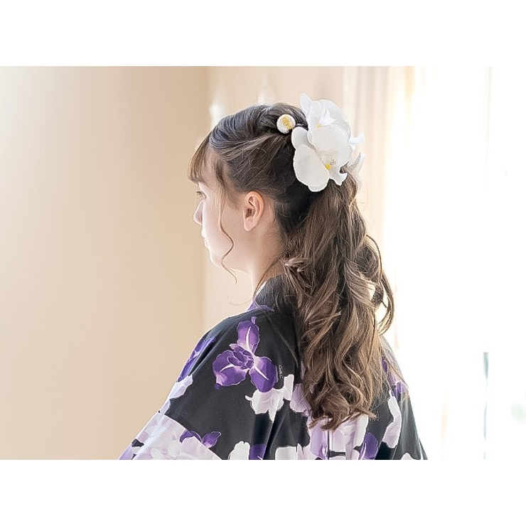 胡蝶蘭ヘッドアクセセット ヘアアクセサリー 七五三 | Catherine Cottage | 詳細画像13 