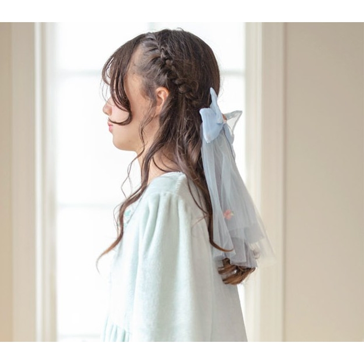 ふわふわチュールリボンクリップ ヘアアクセサリー キッズ | Catherine Cottage | 詳細画像11 