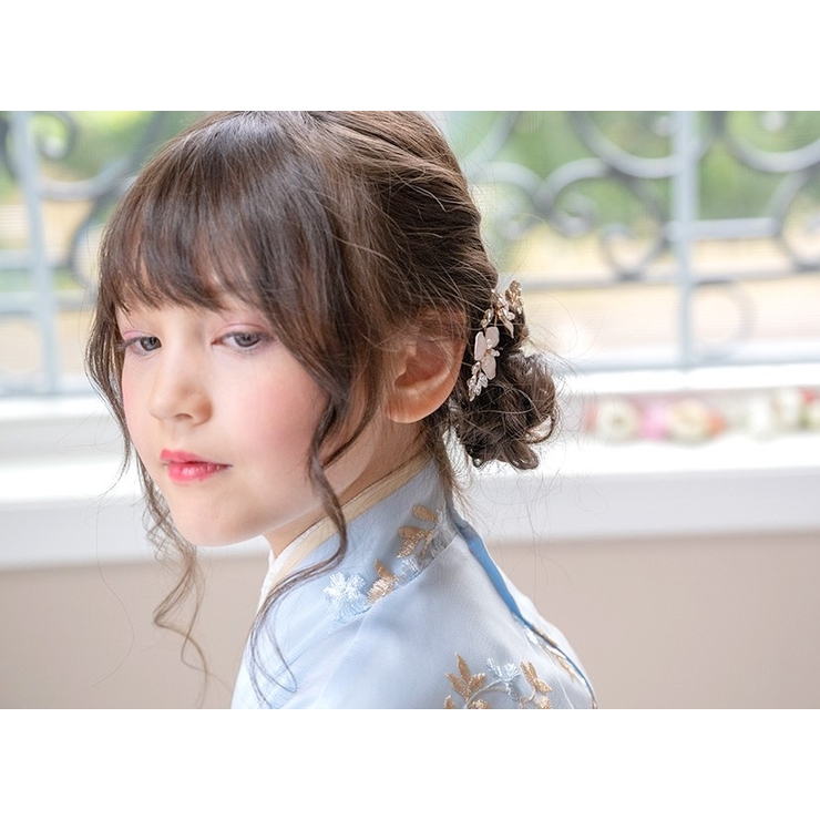 ピンクゴールドフラワーUピン 3本セット キャサリンコテージ | Catherine Cottage | 詳細画像5 