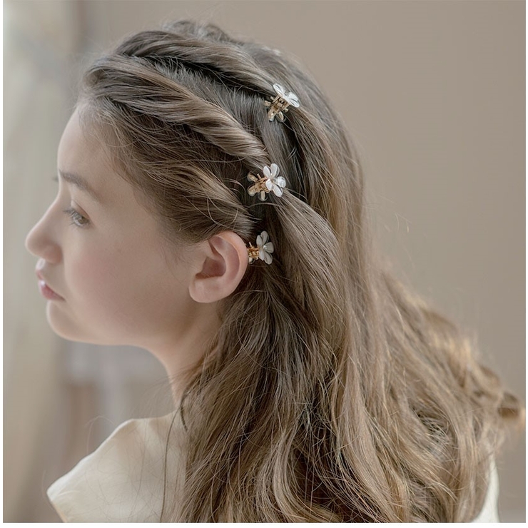 お花ミニクリップ5個セット 髪飾り 髪留め ヘアアクセサリー アクセサリー | Catherine Cottage | 詳細画像20 