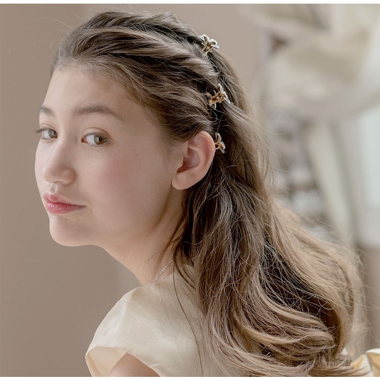 お花ミニクリップ5個セット 髪飾り 髪留め ヘアアクセサリー アクセサリー | Catherine Cottage | 詳細画像21 