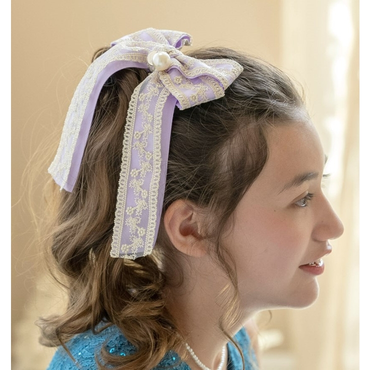 プリンセスリボン ヘアクリップ 髪飾り | Catherine Cottage | 詳細画像15 