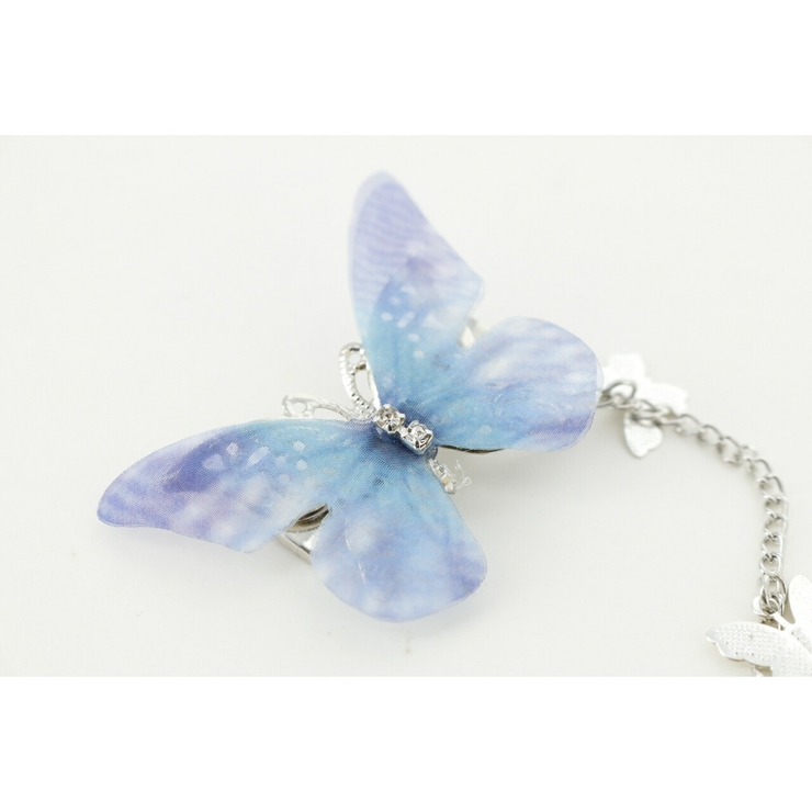 揺れるチェーン付き ちょうちょヘアクリップ 2個セット | Catherine Cottage | 詳細画像14 