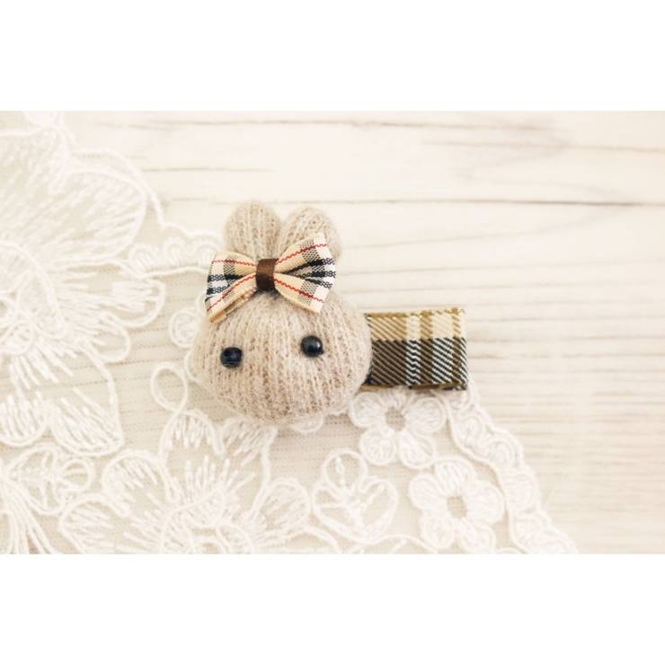 ꫛꫀꪝ【水引うさぎ付き和風リボン】ベビーヘアクリップ　キッズヘアクリップ ꫛꫀꪝ【水引うさぎ付き和風リボン】ベビーヘアクリップ キッズヘア