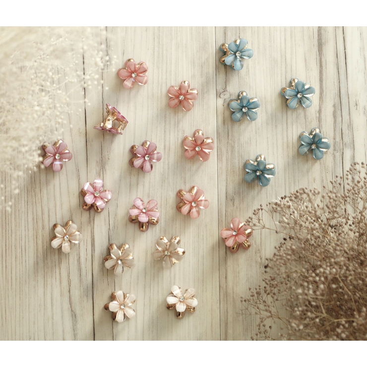 お花ミニクリップ5個セット 髪飾り 髪留め ヘアアクセサリー アクセサリー | Catherine Cottage | 詳細画像26 