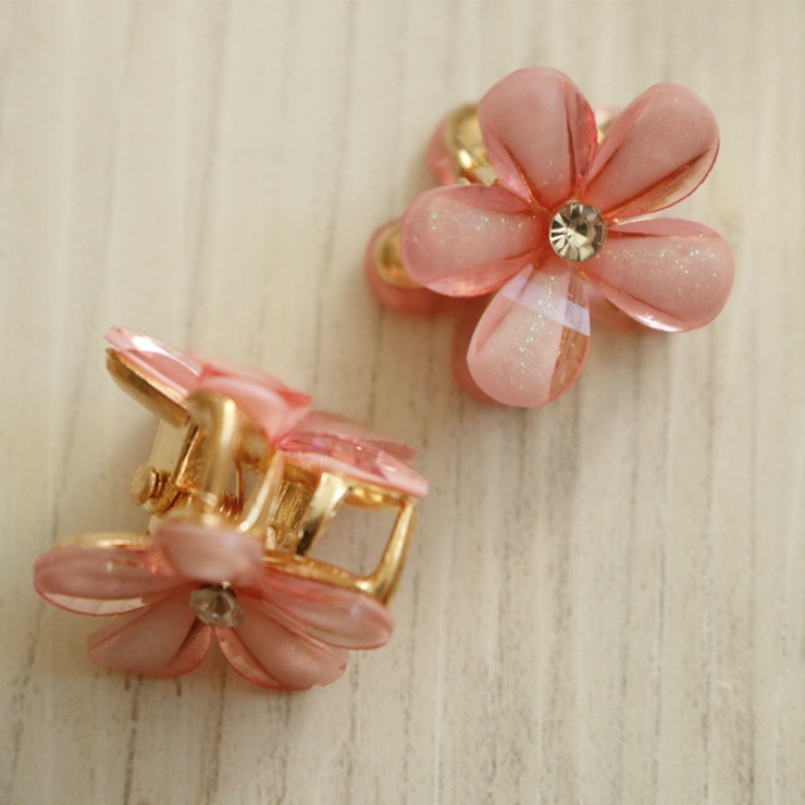 お花ミニクリップ5個セット 髪飾り 髪留め ヘアアクセサリー アクセサリー | Catherine Cottage | 詳細画像27 