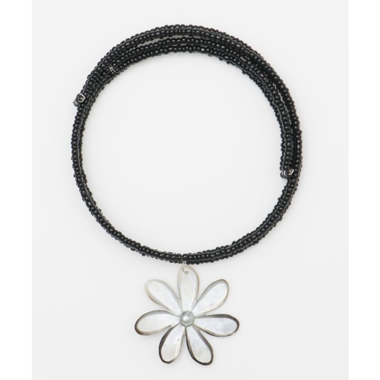 ブラック | 【Maunaloa】ヘイバティアレ アピチョーカーネックレス | アミナコレクション 