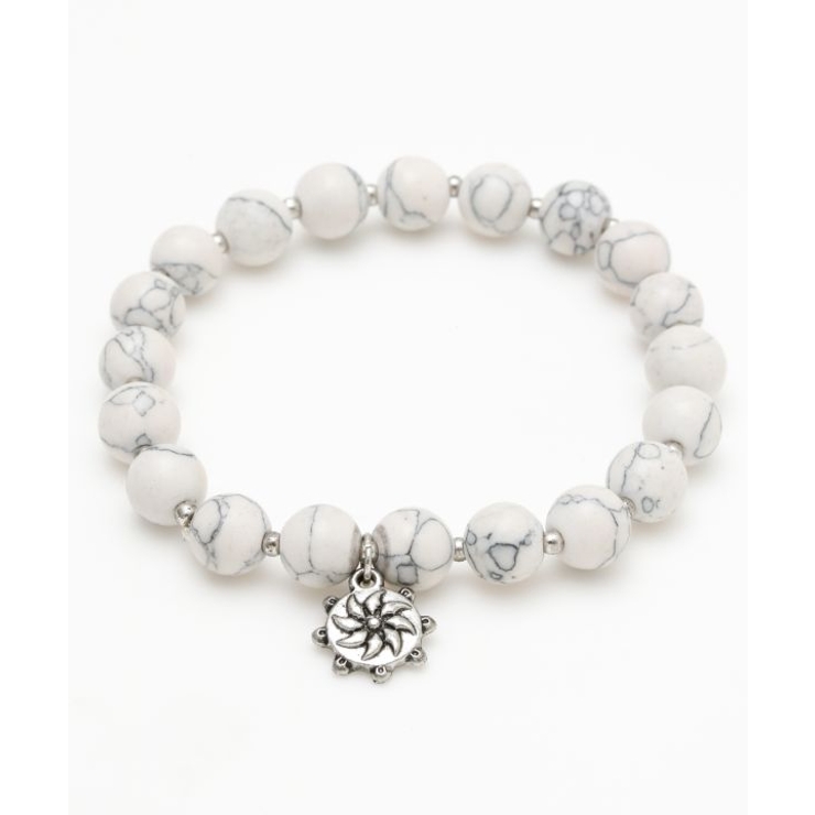 ホワイト | 【チャイハネ】サントラブレスレット | アミナコレクション 