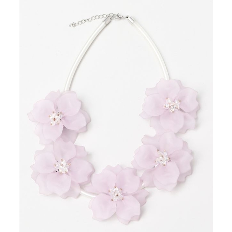 ピンク | 【Maunaloa】ブロッサムネックレス | アミナコレクション 