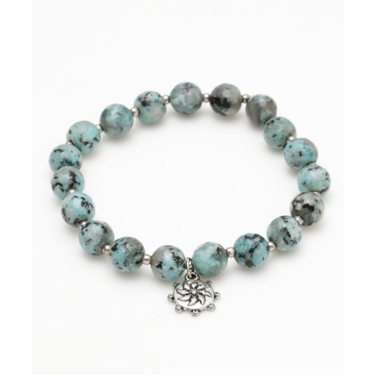 ターコイズブルー | 【チャイハネ】サントラブレスレット | アミナコレクション 