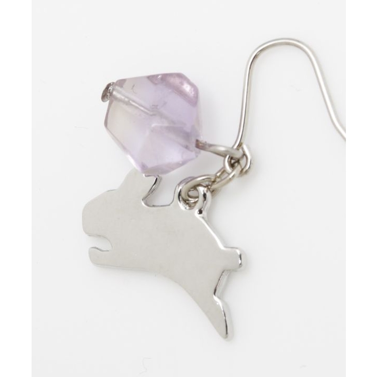 【岩座】向かい干支ピアス | アミナコレクション  | 詳細画像1 