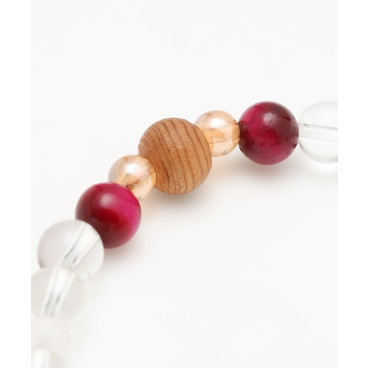 【岩座】屋久杉水晶 ローズタイガーアイブレスレット | アミナコレクション  | 詳細画像5 