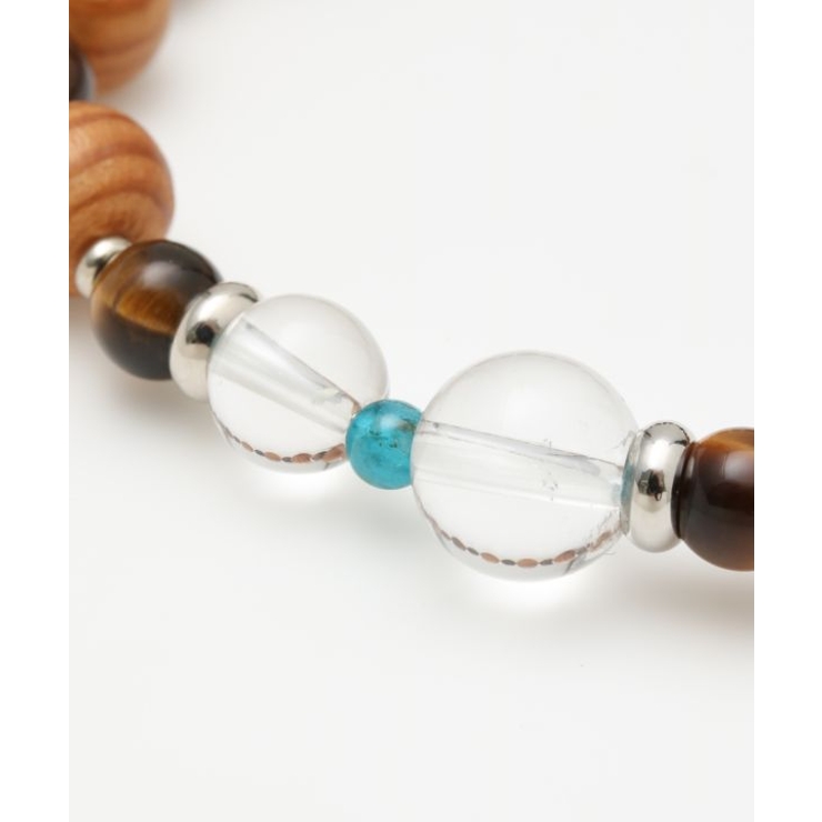 【岩座】屋久杉非対称ブレスレット タイガーアイ | アミナコレクション  | 詳細画像2 