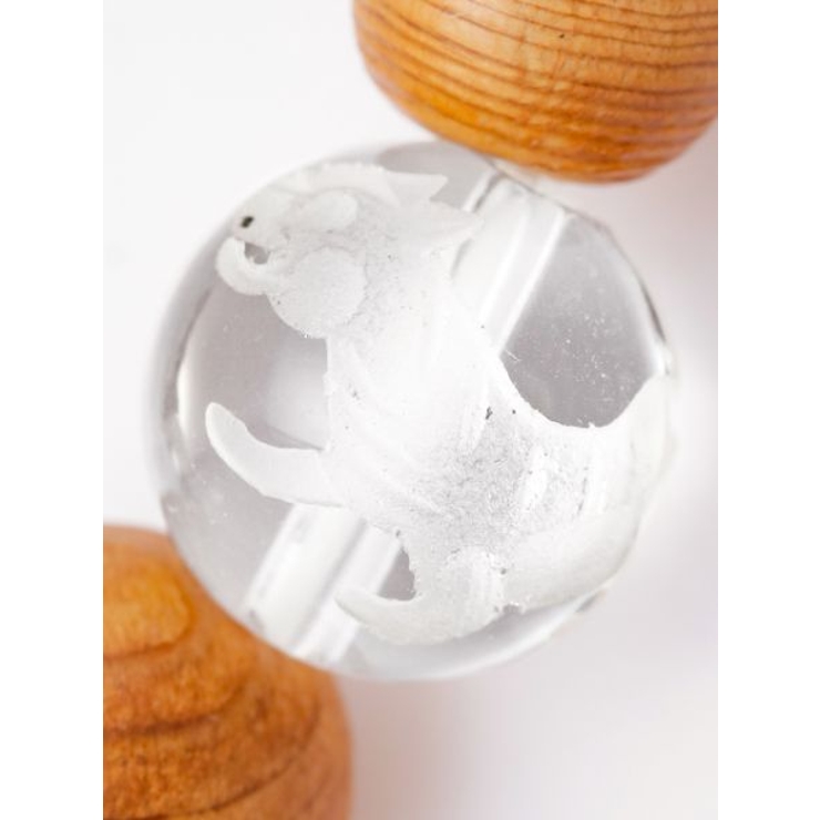 【岩座】屋久杉四神ブレスレット ジェイド | アミナコレクション  | 詳細画像3 