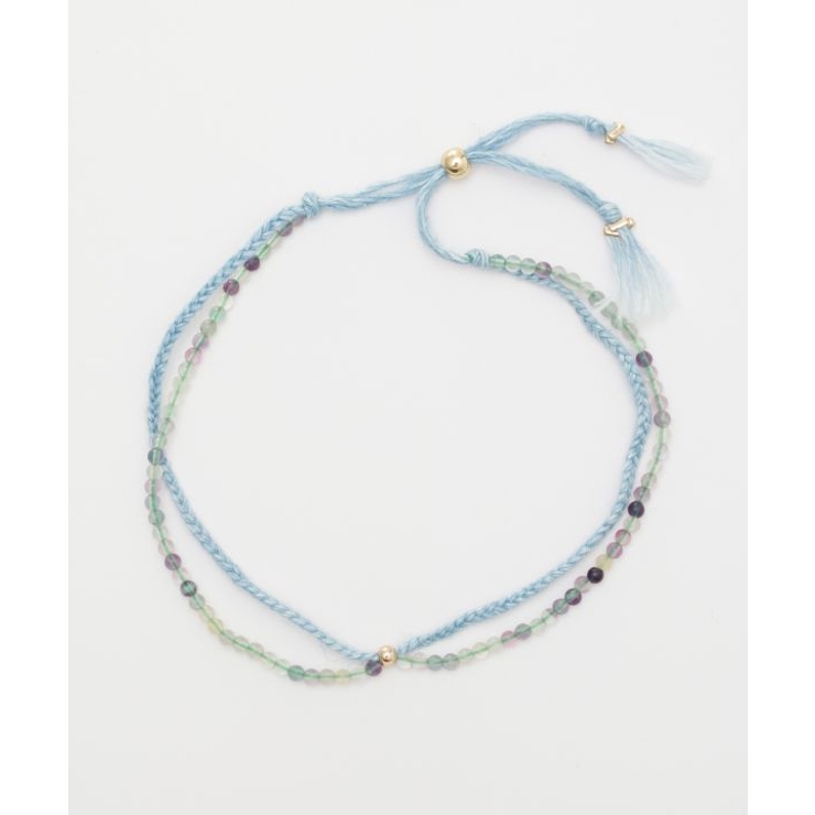 【岩座】本藍紐アンクレット 浅葱 | アミナコレクション  | 詳細画像13 