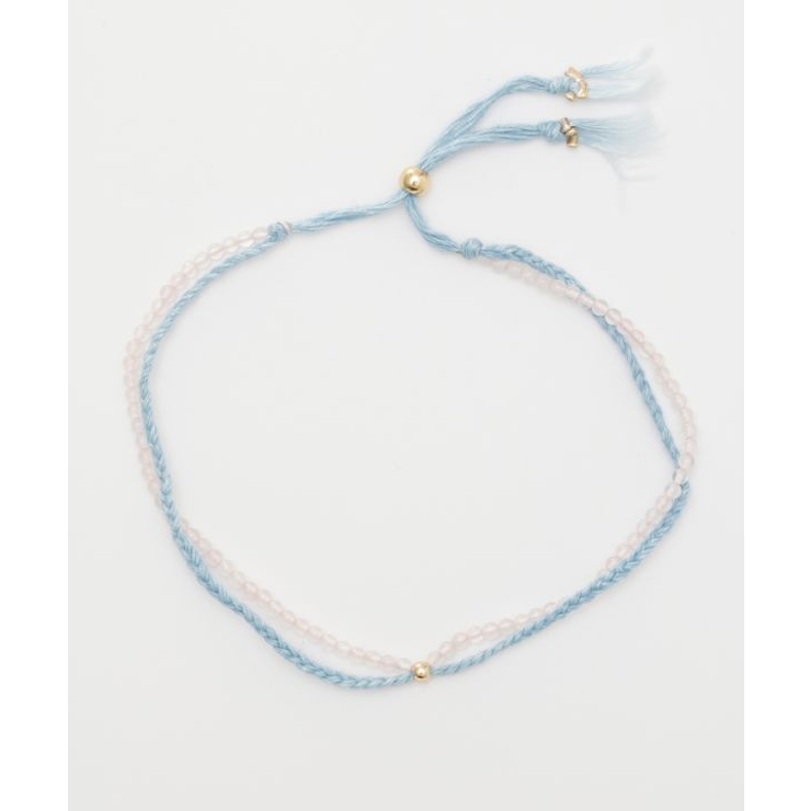 【岩座】本藍紐アンクレット 浅葱 | アミナコレクション  | 詳細画像14 