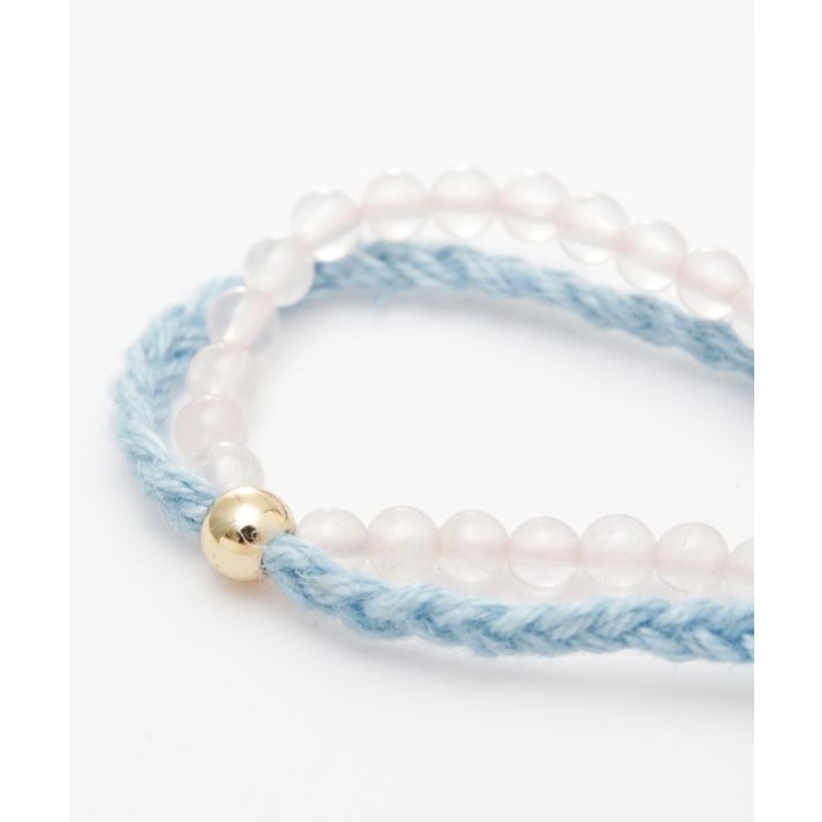 【岩座】本藍紐アンクレット 浅葱 | アミナコレクション  | 詳細画像15 