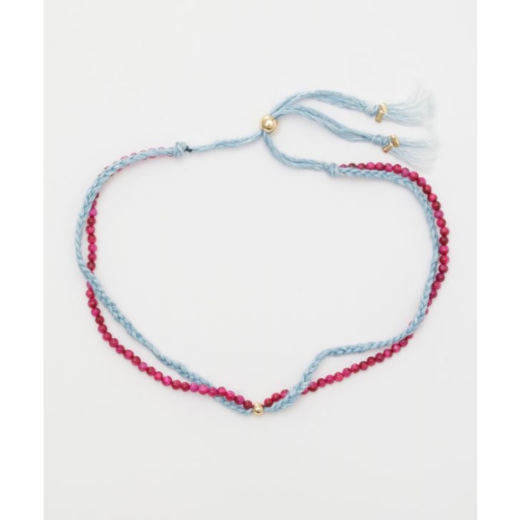 【岩座】本藍紐アンクレット 浅葱 | アミナコレクション  | 詳細画像16 