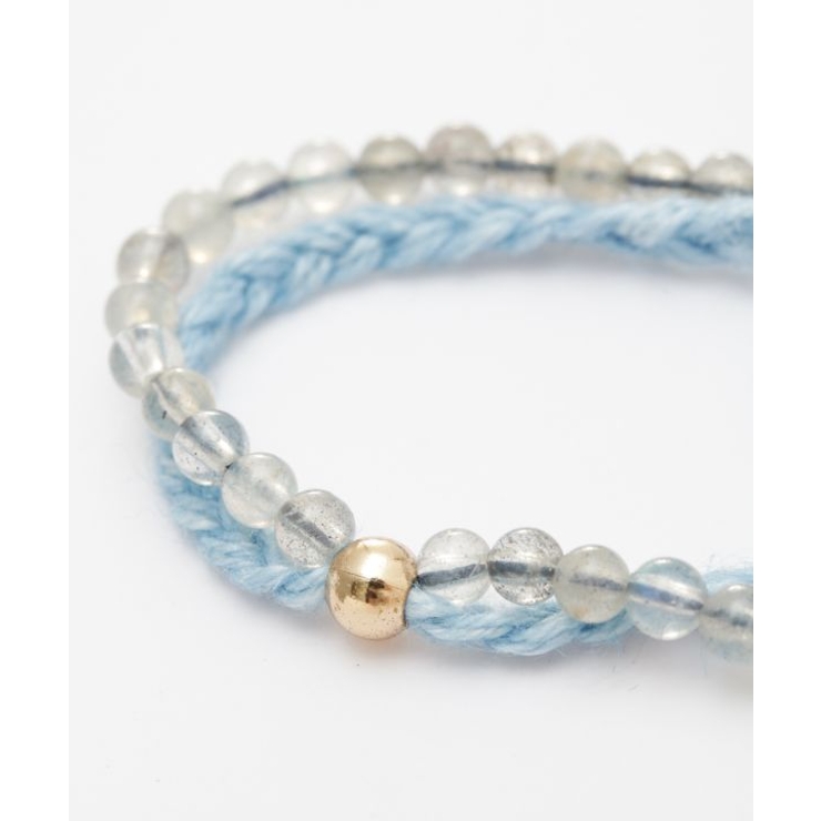 【岩座】本藍紐アンクレット 浅葱 | アミナコレクション  | 詳細画像6 