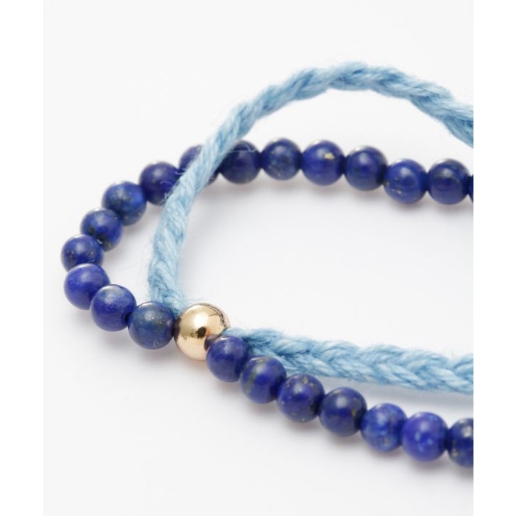 【岩座】本藍紐アンクレット 浅葱 | アミナコレクション  | 詳細画像9 