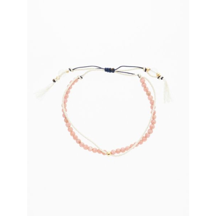 【岩座】【七月文月】産石絹紐ブレスレット | アミナコレクション  | 詳細画像1 