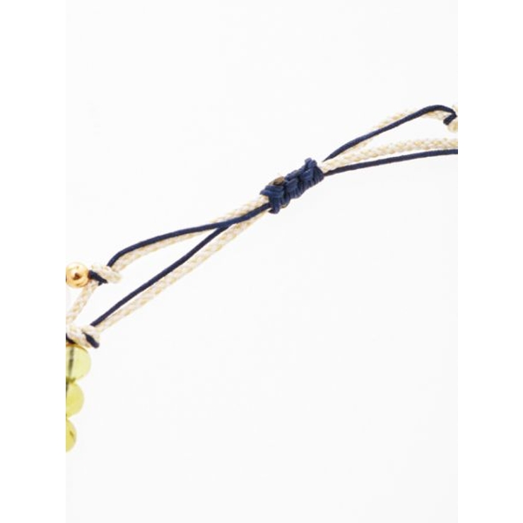 【岩座】【八月葉月】産石絹紐ブレスレット | アミナコレクション  | 詳細画像2 