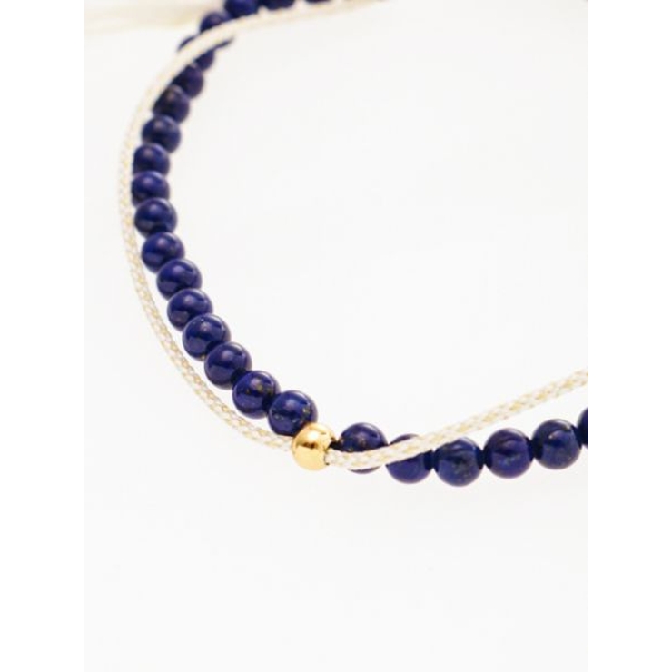 【岩座】【九月長月】産石絹紐ブレスレット | アミナコレクション  | 詳細画像4 