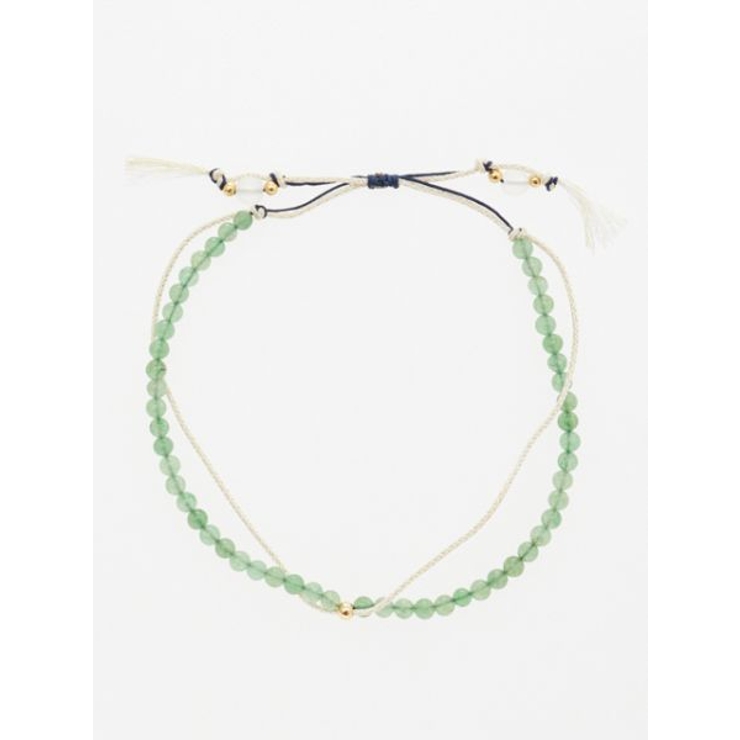 【岩座】【五月 皐月】産石絹紐アンクレット | アミナコレクション  | 詳細画像1 