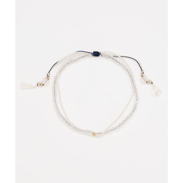 【岩座】【六月 水無月】産石絹紐アンクレット | アミナコレクション  | 詳細画像1 