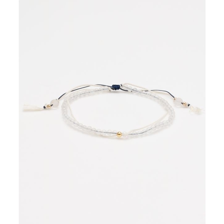 ストーン | 【岩座】【六月 水無月】産石絹紐アンクレット | アミナコレクション 