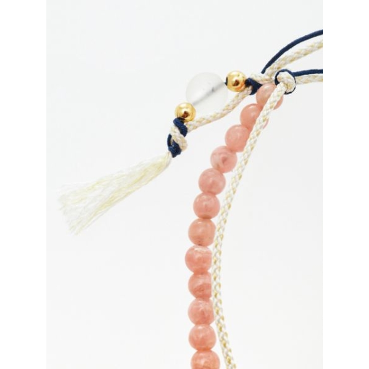 【岩座】【七月 文月】産石絹紐アンクレット | アミナコレクション  | 詳細画像3 