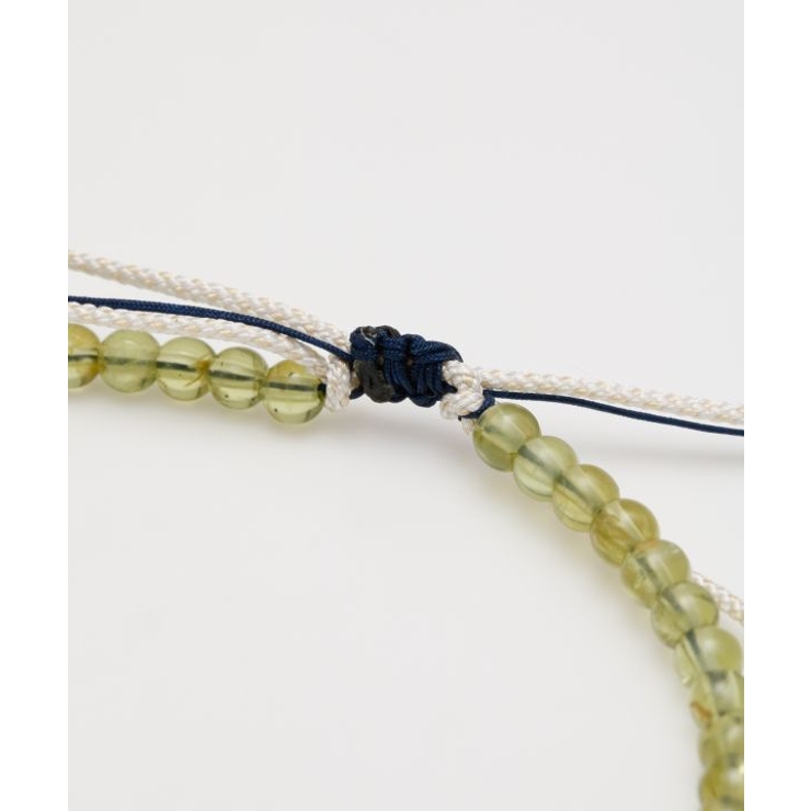 【岩座】【八月 葉月】産石絹紐アンクレット | アミナコレクション  | 詳細画像3 