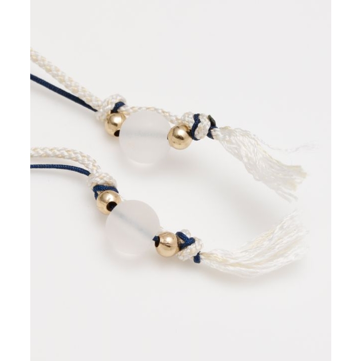 【岩座】【八月 葉月】産石絹紐アンクレット | アミナコレクション  | 詳細画像4 